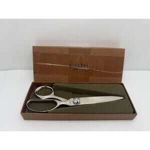 Vintage Gingher Pinking Shears Scissors G-7P Original Box 7-1/2" Right Hand-NICE